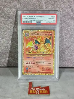 2021 Pokemon Japanese PCP 25th Anniversary #001 Charizard HOLO PSA 10 GEM MINT - Image 1