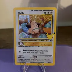 Cleffa 20/111 Celebrations: Pokemon Classic Collection Holo - 25th Anniversary - Image 1
