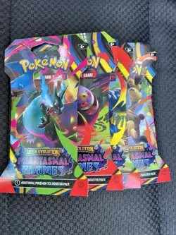 Pokemon TCG Phantasmal Flames Sleeved Booster Lot x 10 Packs IN HAND - NEW - Image 2