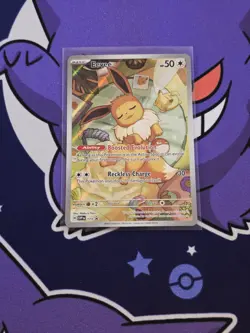 Eevee #173 Pokemon Scarlet Violet Prismatic Evolutions ETB Promo NM - Image 1
