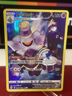 Pokemon TCG Dusknoir Sword & Shield: Brilliant Stars TG06/TG30 Holo Secret Rare - Image 1