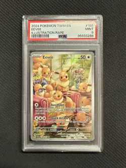 2024 Pokemon Twilight Masquerade EEVEE IR 188/167 English - Image 1