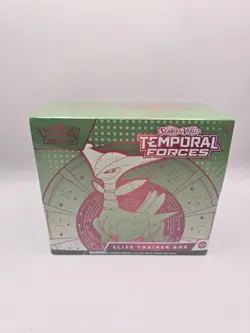 Pokemon Temporal Forces Iron Leaves Elite Trainer Box ETB New & Sealed - Image 1