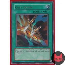 Yugioh Cost Down DCR-053 Ultra Rare LP - Image 1