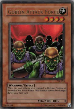 Yugioh Goblin Attack Force PSV-094 Ultra Rare NM - Image 1