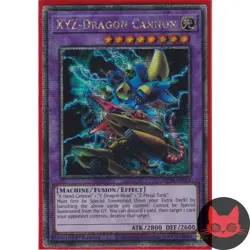 Yugioh XYZ-Dragon Cannon MP24-EN011 QC Secret Rare 1st Edition NM - Image 1