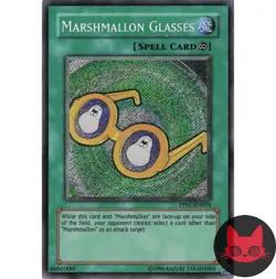 Yugioh Marshmallon Glasses PP01-EN005 Secret Rare NM - Image 1