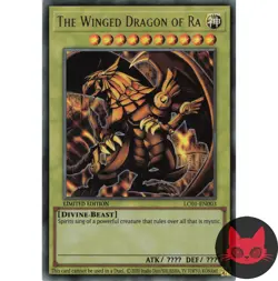 Yugioh The Winged Dragon of Ra LC01-EN003 Ultra Rare Limited Edition NM - Image 1