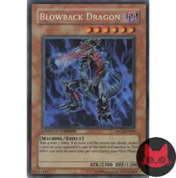 Yugioh Blowback Dragon MC2-EN005 Secret Rare Limited Edition LP - Image 1