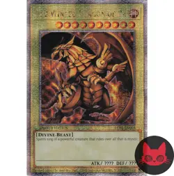 Yugioh The Winged Dragon of Ra LC01-EN003 QC Secret Rare Limited Edition NM - Image 1