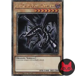 Yugioh Red-Eyes Black Dragon TN23-EN003 QC Secret Rare Limited Edition NM - Image 1