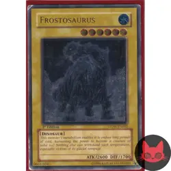 Yugioh Frostosaurus STON-EN002 Ultimate Rare 1st Edition MP - Image 1