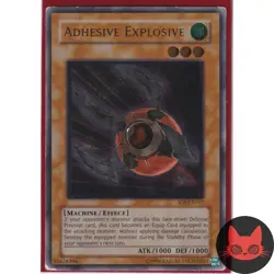 Yugioh Adhesive Explosive SOI-EN011 Ultimate Rare MP - Image 1