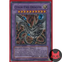 Yugioh Cyber End Dragon STON-ENSE1 Super Rare NM - Image 1