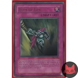 Yugioh Rope of Life PGD-105 Ultra Rare MP - Image 1