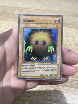YUGIOH! 2002 Kuriboh MRD-071 Super Rare 1st Edition US print Faded - Image 2
