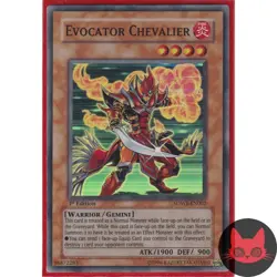 Yugioh Evocator Chevalier SDWS-EN002 Super Rare 1st Edition NM - Image 1