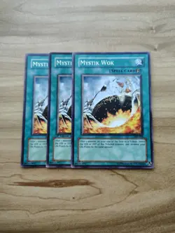 Yu-Gi-Oh! - Mystik Wok 3X - Full Playset - Image 1