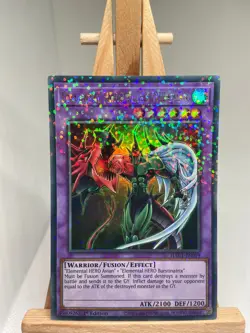 Elemental HERO Flame Wingman - Duel Terminal Ultra Rare 1st HAC1-EN019 NM YuGiOh - Image 1