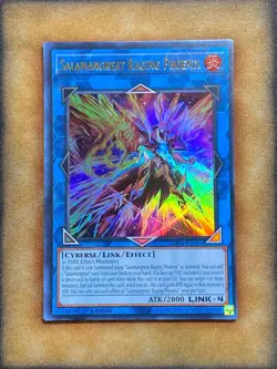 Yugioh Salamangreat Raging Phoenix RA04-EN083 Ultra Rare 1st Ed NM - Image 1