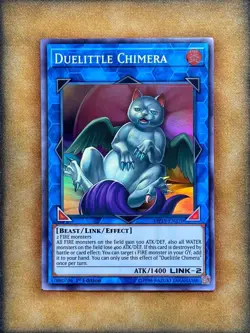 Yugioh Duelittle Chimera MP19-EN270 Super Rare 1st Ed NM - Image 1