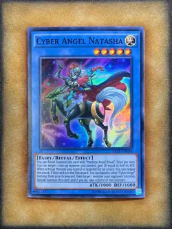 Yugioh Cyber Angel Natasha RATE-EN036 Super Rare NM - Image 1
