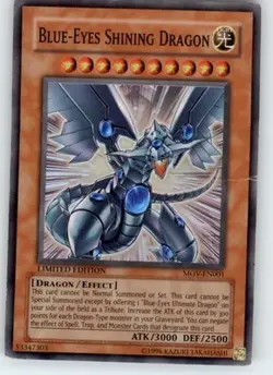 Blue-Eyes Shining Dragon - Yu-Gi-Oh! The Movie Promo Set - MOV-EN001 - HP - Image 1