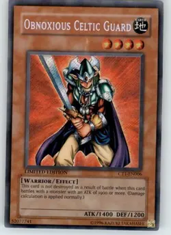 Obnoxious Celtic Guard - 2004 Collectors Tin - CT1-EN006 - Lightly Played - Image 1