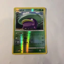 Lotad (Shiny) SH4-12 Platinum Reverse Holo Pokemon Card TCG - Image 1