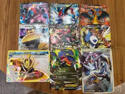 Pokemon Jumbo Cards (Includes Palkia & Dialga, Charizard, Deoxys, Greninja) - Image 1