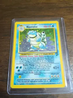 Pokemon Base Set 2 Blastoise Card 2/130 Holo Rare Vintage 🔥 - Image 1