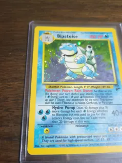 Pokemon Base Set 2 Blastoise Card 2/130 Holo Rare Vintage 🔥 - Image 3