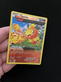 Torchic (Omega) 26/160 MINT/NM Pokemon Cards XY - Primal Clash Reverse Holo Rare - Image 1