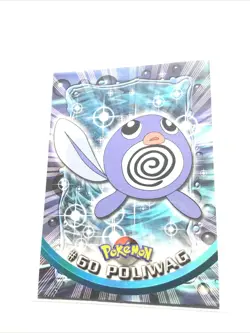 POLIWAG - # 60 - TOPPS SERIES 1 - BLUE LOGO - Pokemon Card - NM - Image 1