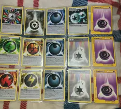 pokemon tcg 15 special and e reader 2003 energy cards non holo wotc - Image 1