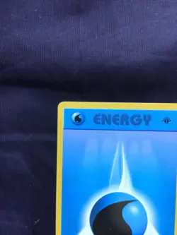 Pokemon Cards: Base Set 1st Edition Common: Water Energy 102/102 - Image 2