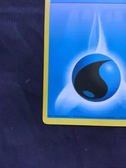 Pokemon Cards: Base Set 1st Edition Common: Water Energy 102/102 - Image 5