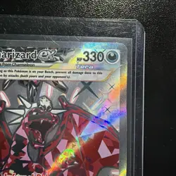 Pokemon TCG Charizard EX Scarlet & Violet Paldean Fates Promo Card #74 - NM - Image 2