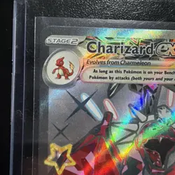 Pokemon TCG Charizard EX Scarlet & Violet Paldean Fates Promo Card #74 - NM - Image 3