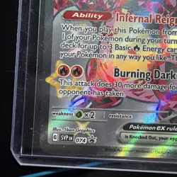 Pokemon TCG Charizard EX Scarlet & Violet Paldean Fates Promo Card #74 - NM - Image 4