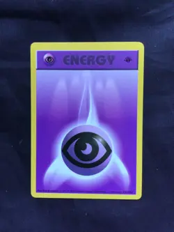 Pokemon Cards: Base Set 1st Edition Common: Psychic Energy 101/102 - Image 1