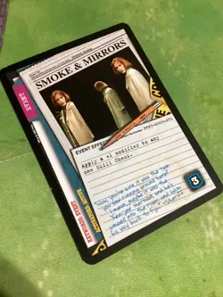 X-Files CCG Smoke & Mirrors - Promo Collectible Card Game - Image 3