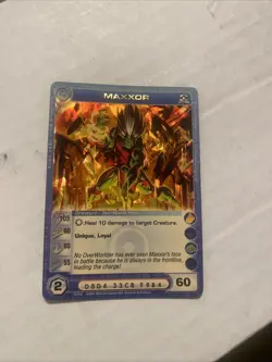 Chaotic TCG Maxxor Ultra Rare Premium Pack Holo Foil Card - Image 1