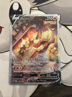 Flareon V SWSH179 SWSH: Sword & Shield Promo Cards Holo - Image 1