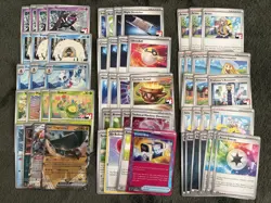 META Munkidori Froslass Deck Tournament Legal Pokemon TCG w/ Play Stamp cards - Image 1