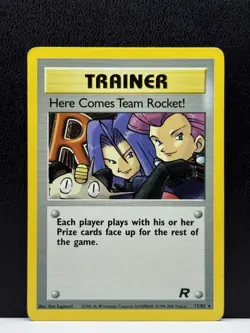 Pokemon Card - Here Comes Team Rocket Team Rocket Set WOTC Holo Rare 15/82 - MP - Image 1
