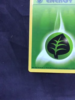 Pokemon Cards: Base Set 1st Edition Common: Grass Energy 99/102 - Image 5