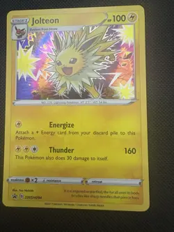 Jolteon SWSH094 NM Holofoil Promo Rare Pokemon Card - Image 1