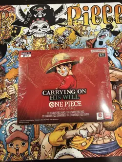 One Piece Card Game: Carrying On His Will (OP-13) Booster Box Sealed - Image 1