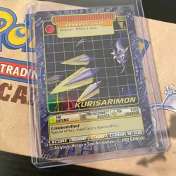 VINTAGE 2002 Kurisarimon BO-219 HOLO FOIL DIGI BATTLE CARD NM - Image 1